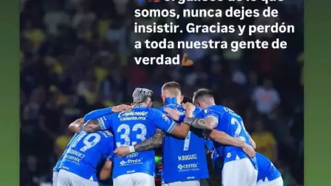 Mensaje Ángel Sepulveda Cruz Azul