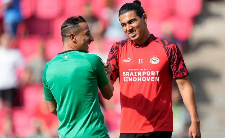 Andrés Guardado y Erick Gutiérrez