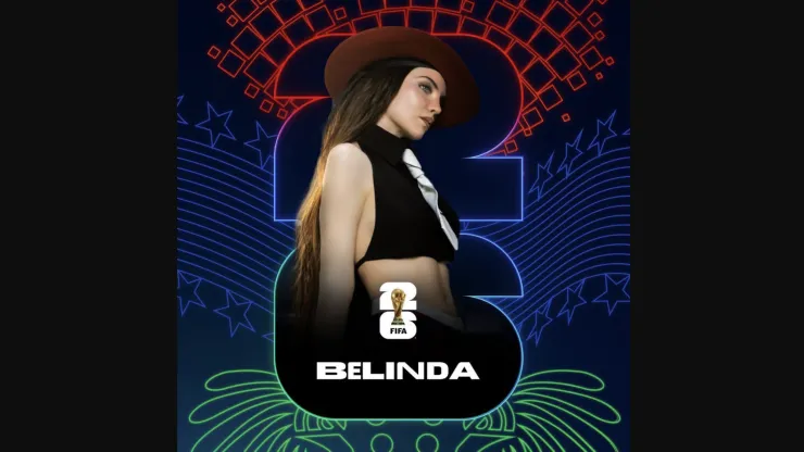 Belinda estará en la inauguración de la Copa Mundial de la FIFA 2026 en el Estadio CDMX Ciudad de México
