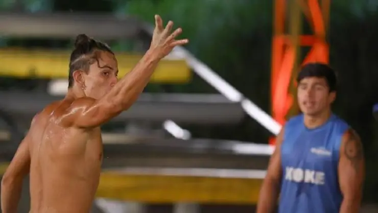Exatlón All Star 2023_ Andrés Fierro pelea con Evelyn por eliminación