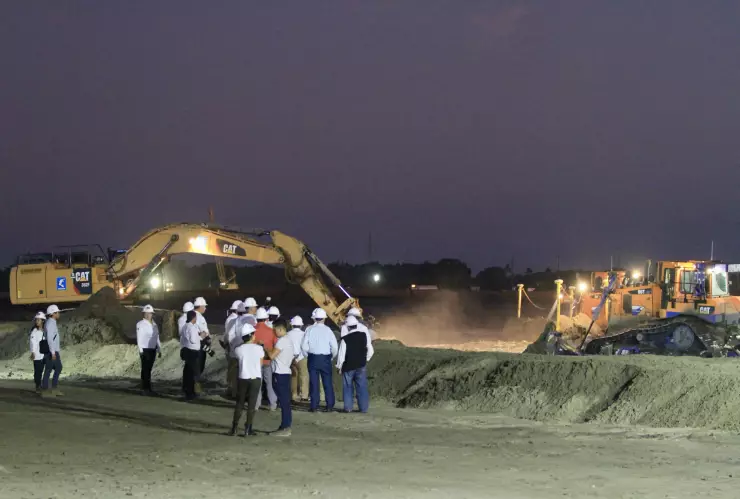 López Obrador visitó Dos Bocas en Tabasco
