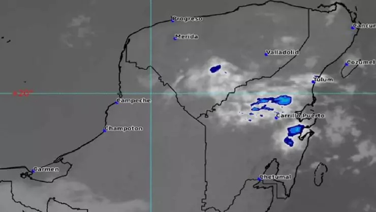 Clima hoy en Yucatán 9 de noviembre_ Probabilidad de lluvias en casi todo el estado