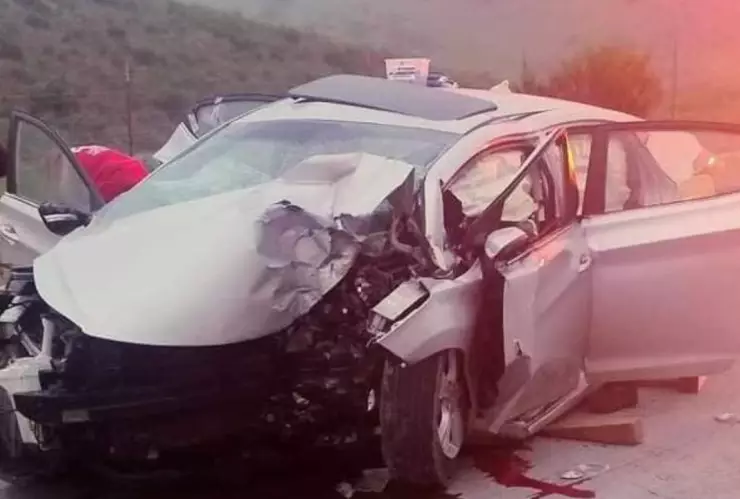 Fuerte accidente en bulevar 2000 hoy lunes