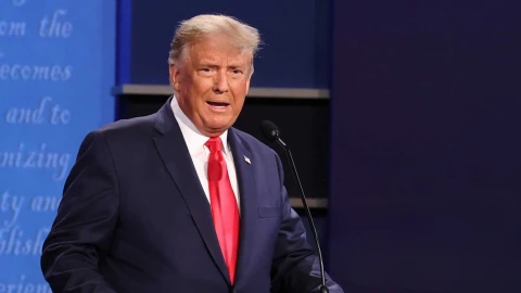 El presidente de Estados Unidos, Donald Trump.