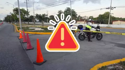 Tráfico en Cancún HOY: Estos son los cierres viales para este día