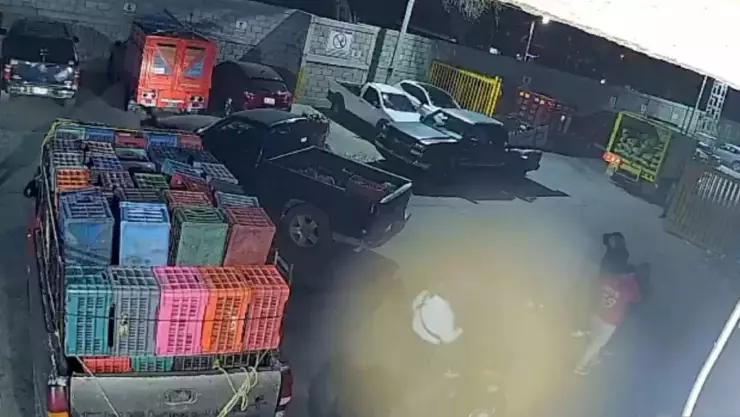 FUERTE VIDEO: Niño de dos años muere atropellado presuntamente por su tío en la central de abastos