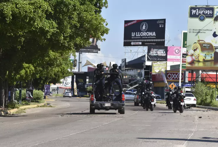 Enfrentamiento entre autoridades y crimen organizado, Culiacán
