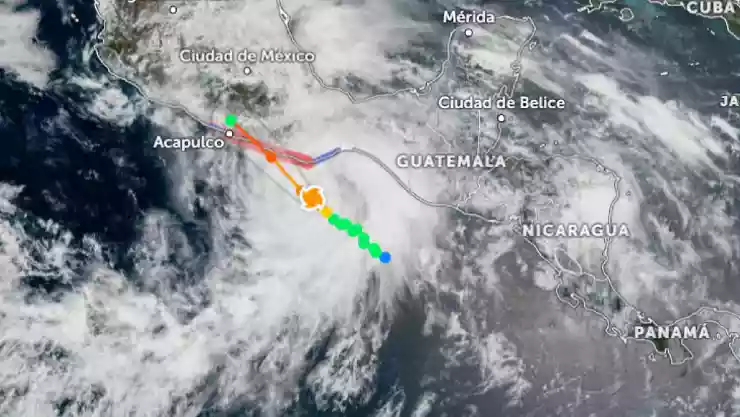 Huracán Erick_ Sigue en vivo y online la trayectoria del fenómeno de la temporada de huracanes 2025