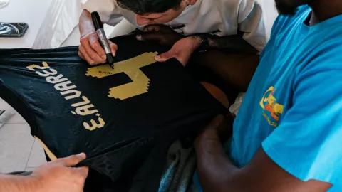 Jimmy Butler se llevó camisetas de la Selección Mexicana