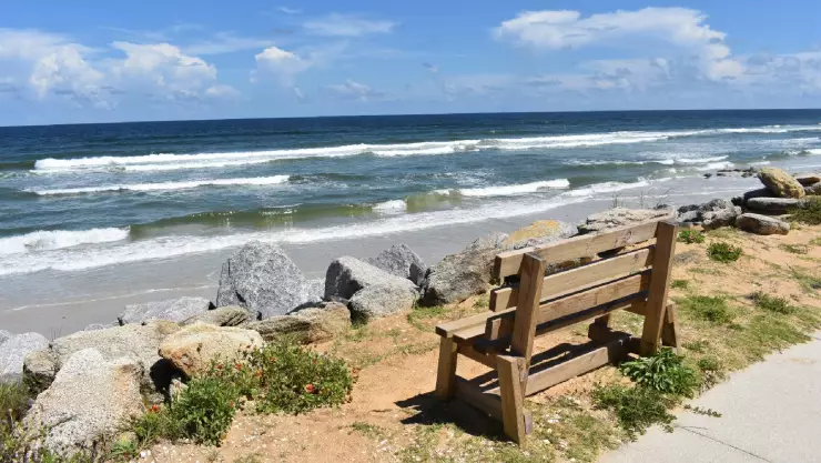 una bonita imagen de Marineland en Florida