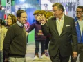 Benjamín Salinas acompañado de Jorge Garralda