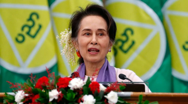 Aung San Suu Kyi, exlíder de Myanmar.