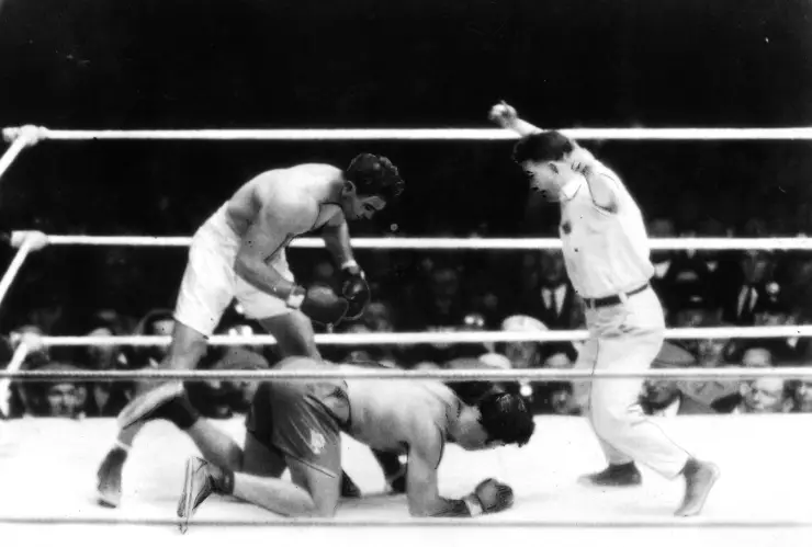 Jack Dempsey pierde ante Firpo