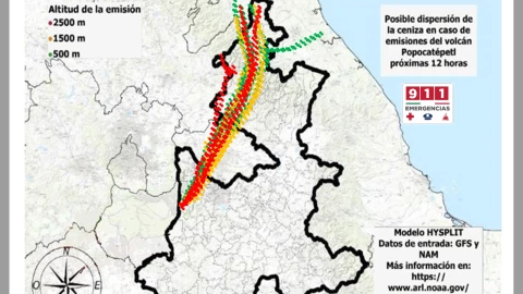 caída de ceniza 8 de marzo