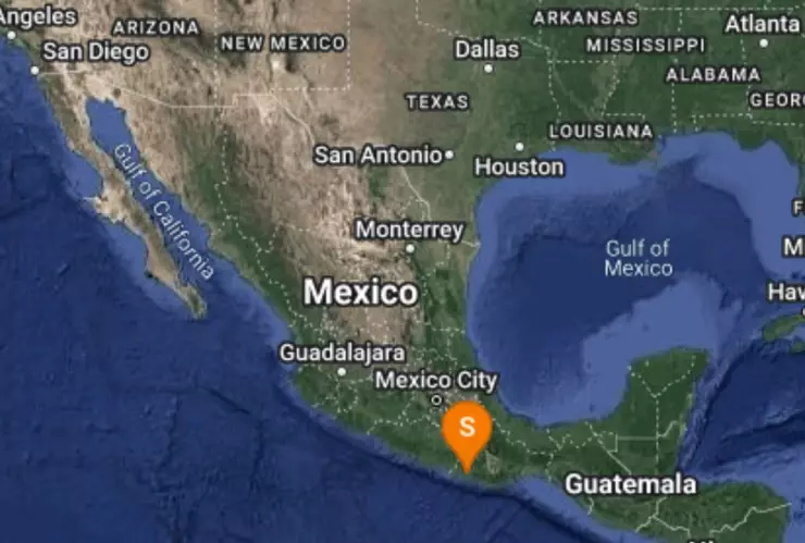 El Servicio Sismológico Nacional (SSN) dio a conocer que se registró un sismo en Pinotepa Nacional, Oaxaca