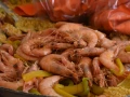 Ricos y deliciosos platillos tuvimos en el centro de acopio