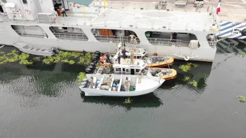 Marina aseguró más de 4 toneladas de cocaína en Michoacán