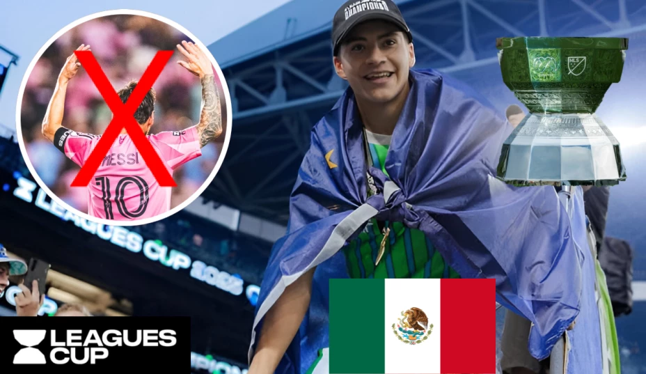 Quién es Obed Vargas, el joven mexicano que opacó a Messi en una final y le arrebató la Leagues Cup
