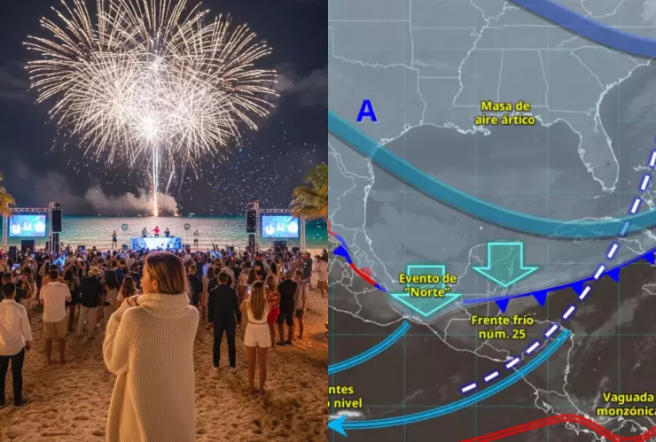 Fin de Año ‘fresco’ en Quintana Roo con temperatura mínima de 17°: Pronóstico del clima en Cancún HOY, 31 de diciembre de 2025