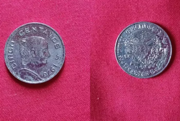 moneda de 5 centavos