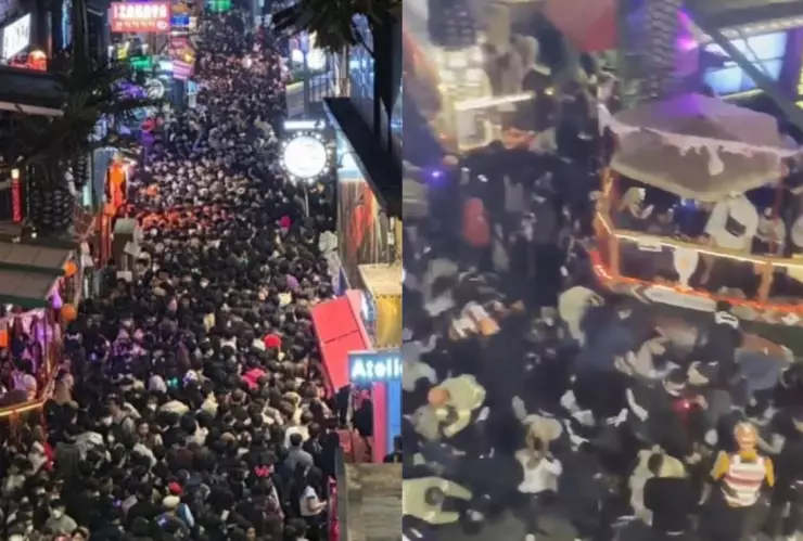 Mueren 120 personas por estampida en fiesta de Halloween en Seúl