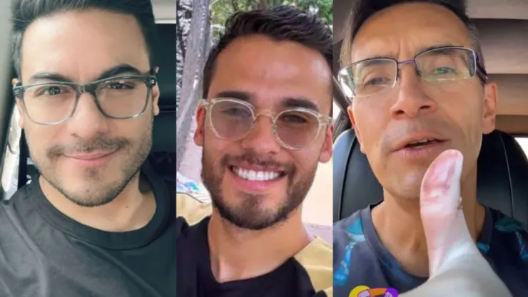 Famosos votando