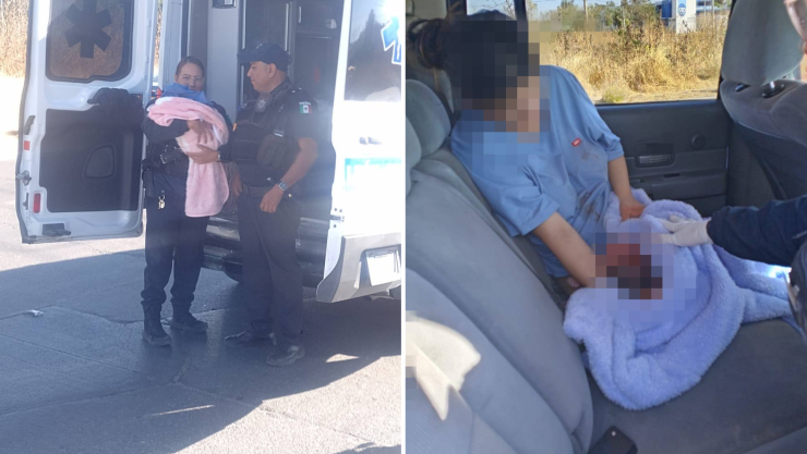 Mujer da a luz en camioneta en León y es auxiliada por policías y paramédicos, 6 de abril 2025.png