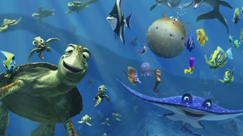 Pez de aguas profundas de ‘Buscando a Nemo’ aparece en una playa.