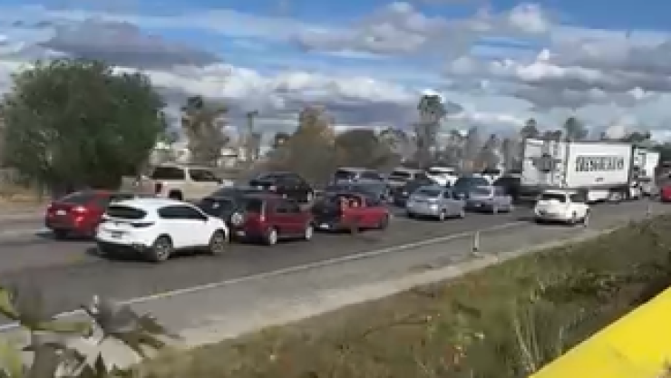 Cierre vial en la carretera 57 México-Querétaro HOY 12 de enero 2025