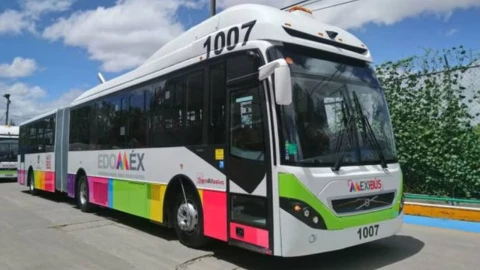 Ruta del Mexibús hacia el AIFA