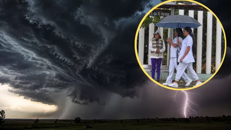 Brutal tormenta
