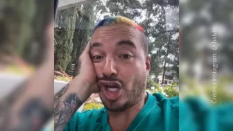 Pelea entre Residente y J Balvin.