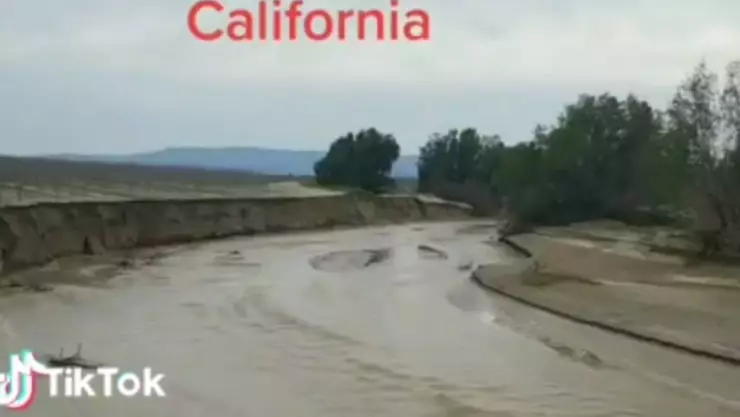 VIDEO: ¿Falla de San Andrés? Captan cómo se hunde parte de California