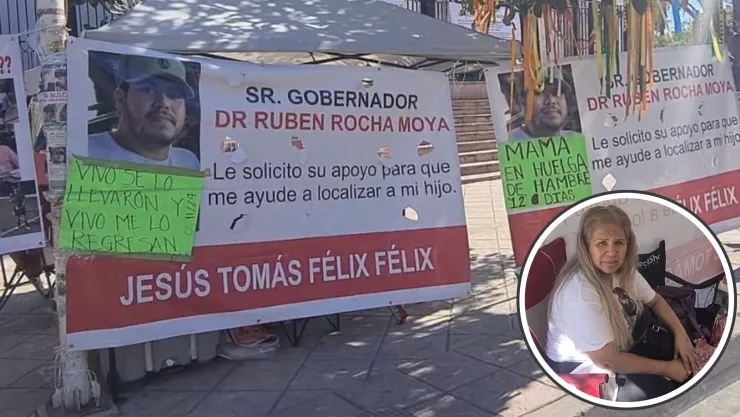 Madre de Jesús Tomás en huelga de hambre