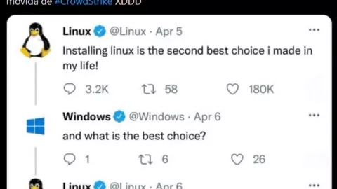 Los mejores memes de la ca&iacute;da global de Microsoft