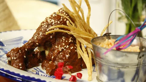 Pollo con mole