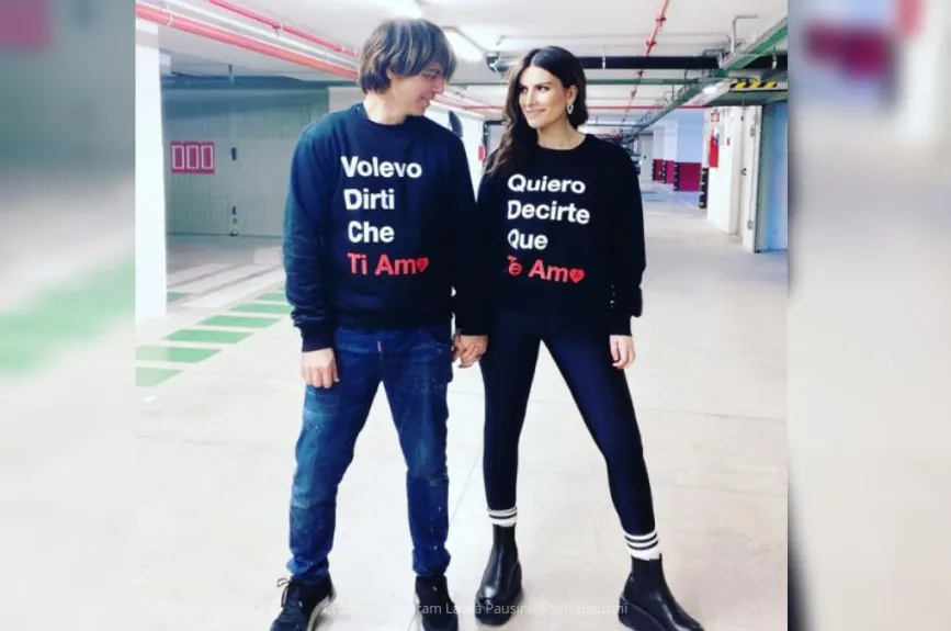 FOTOS | Laura Pausini y esposo