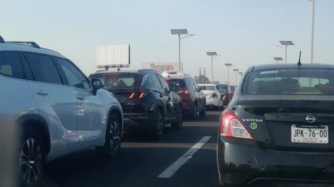Reporte víal de la autopista 57 hoy jueves