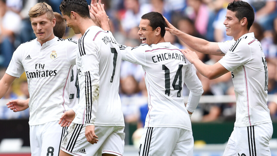 Chicharito en el Real Madrid