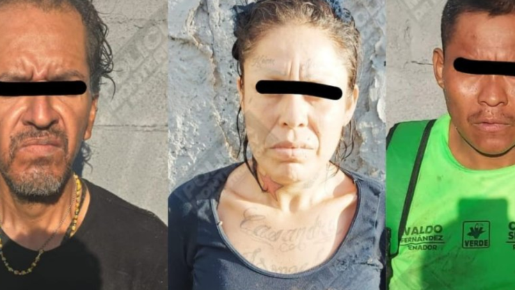 detienen a sujetos por robo de línea blanca en Monterrey