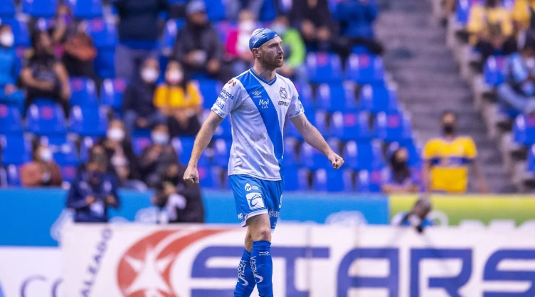 Fernando Aristeguieta con el Puebla