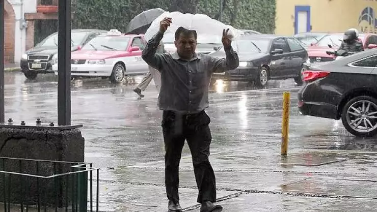 Lluvias en el norte, centro y oriente de la CDMX