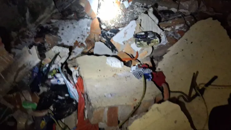 IMÁGENES IMPACTANTES | Así quedó el interior de una vivienda tras una explosión en Puerto Vallarta