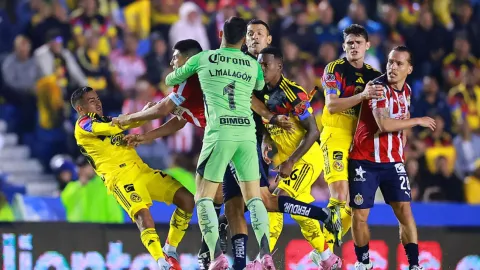 Estadisticas America y Chivas