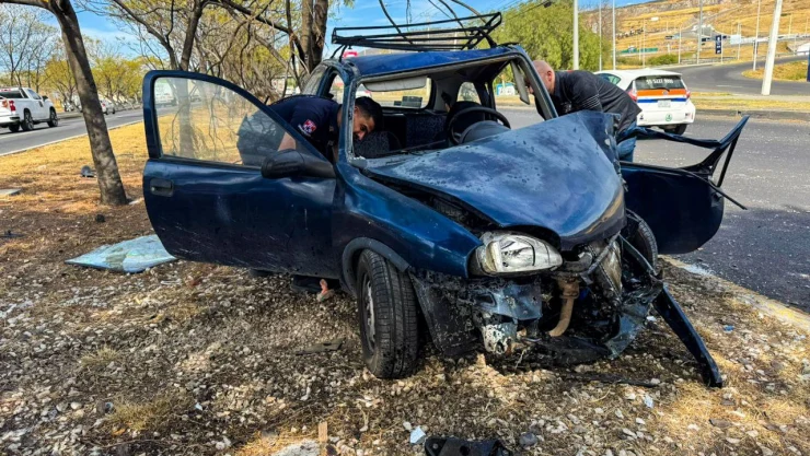 Accidente en la carretera Querétaro-San Luis Potosí hoy 16 de enero 2025