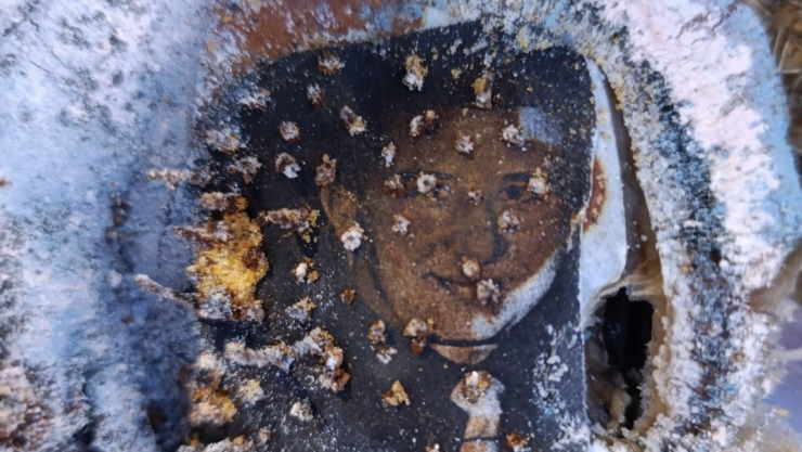 Fotos de trabajo de brujería en panteón de la Cruz Aguascalientes