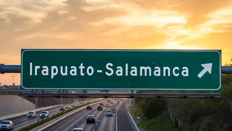 ¿Está abierta Este es el tráfico en la carretera Irapuato-Salamanca por la mañana del miércoles 26 de noviembre.jpg