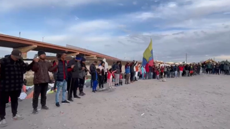 migrantes venezolanos Titulo 42 EU