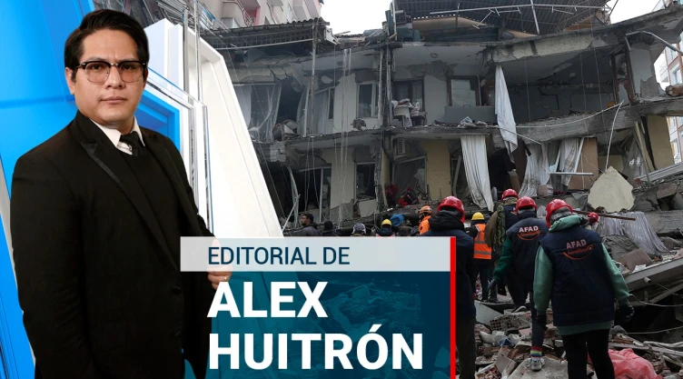 Terremoto Turquía Editorial Alex Huitron