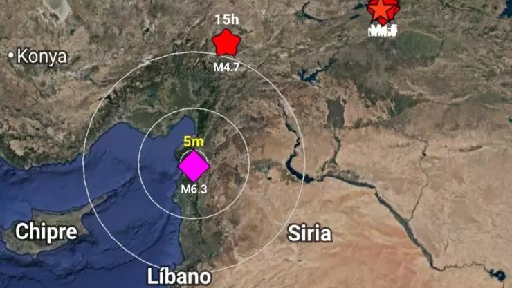 Sismo en Turquía 20 de febrero.
